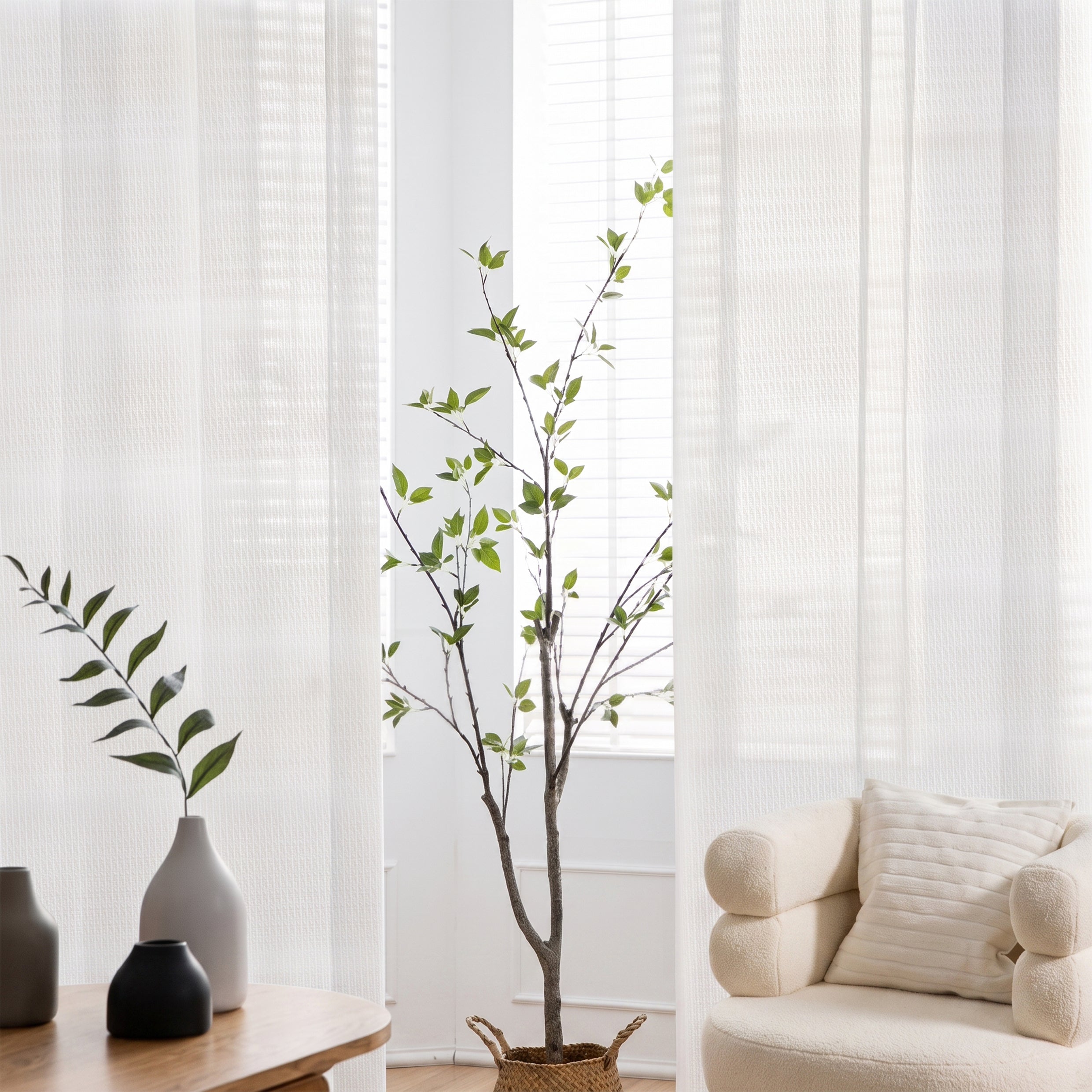 Catpy Sheer Curtain Custom Made