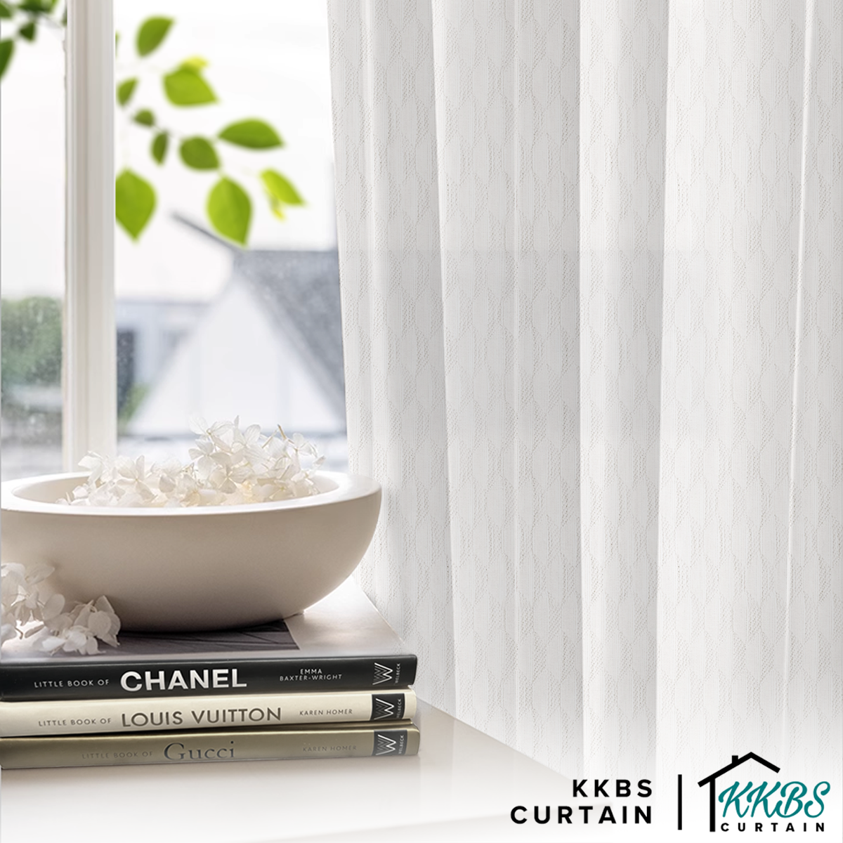 Tanoka Sheer Curtain  Custom Made