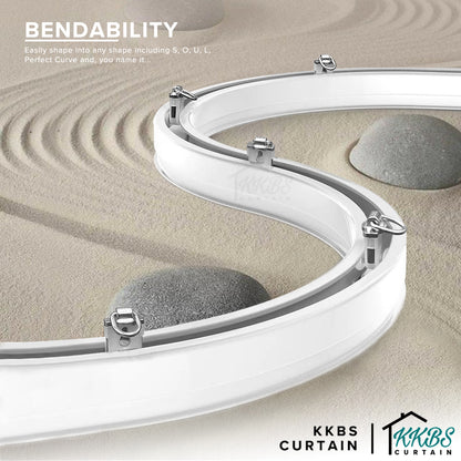 Audery Bendable Curve Curtain Track