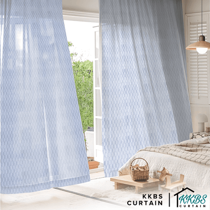 Tanoka Sheer Curtain  Custom Made