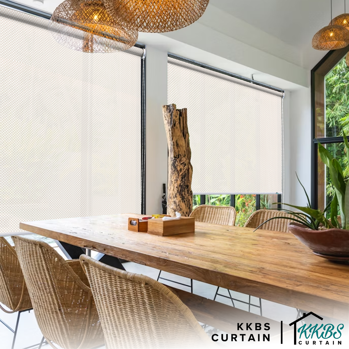 Carino Sunscreen Roller Blinds Custom Made