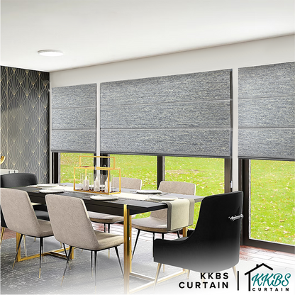 Sirocco Blackout Roman Blinds Custom Made