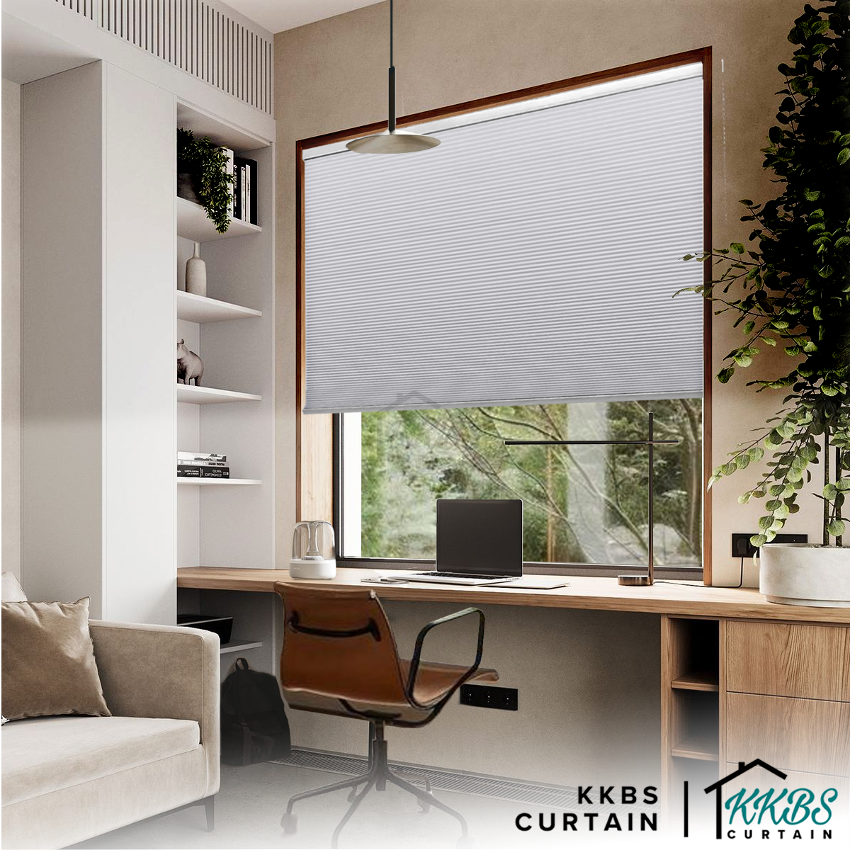 Renato 26mm Blackout Honeycomb Blinds Custom Made