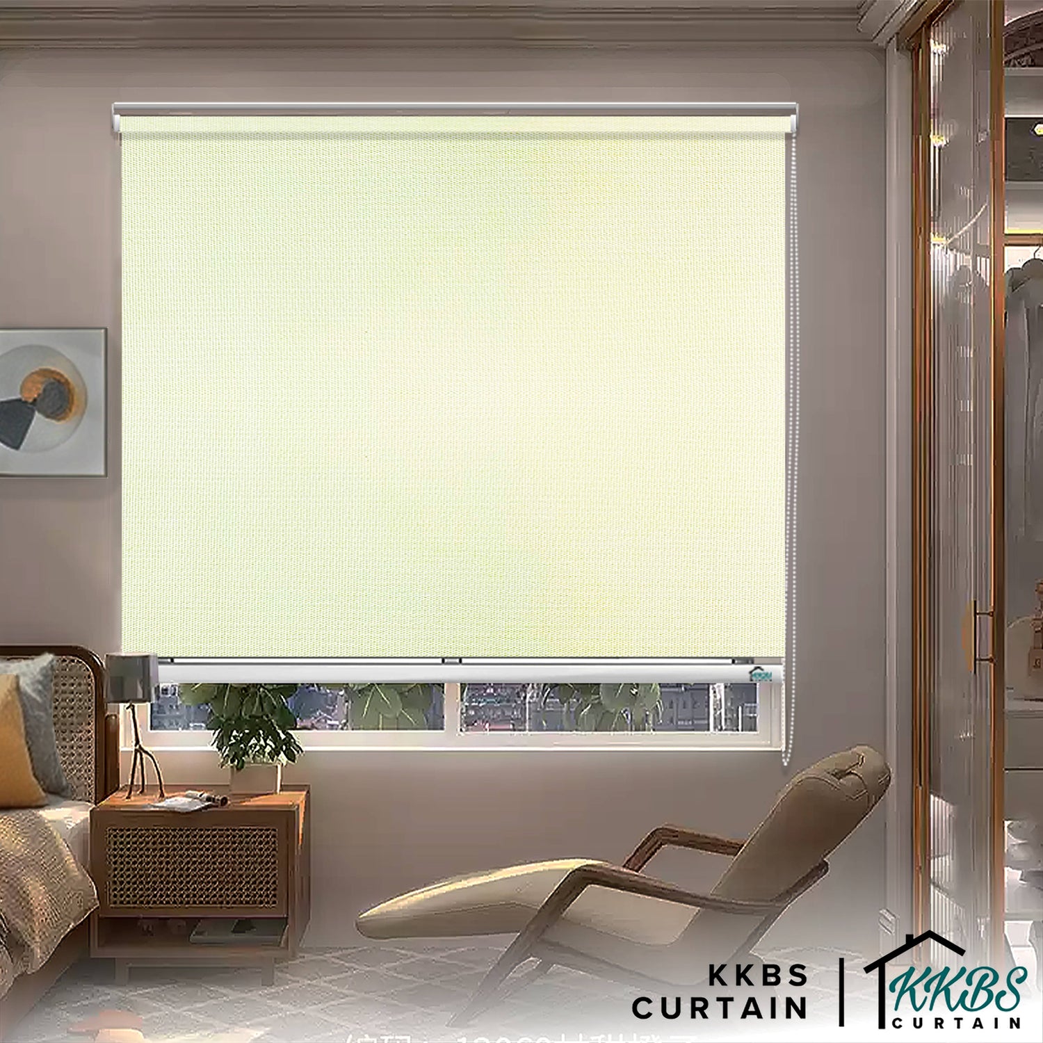 Lorenzo 100% Blackout  Roller Blinds Custom Made