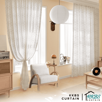 Yogita Sheer Curtain  Custom Made