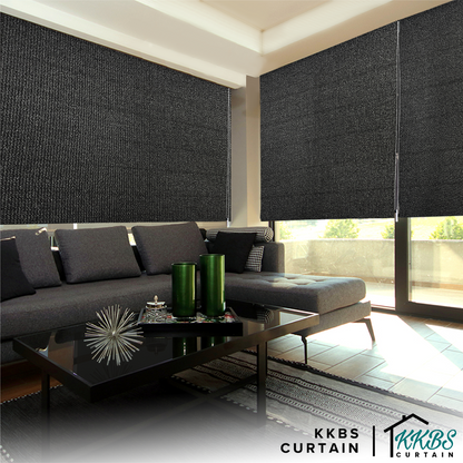 Carminho 100% Blackout Roman Blinds Custom Made