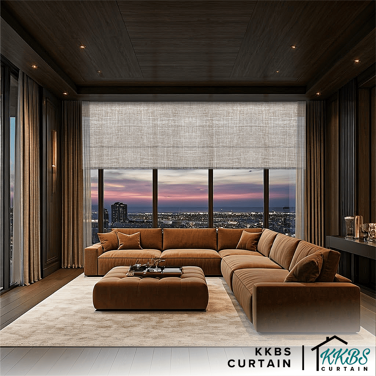 Luciano Semi Blackout Roman Blinds Custom Made Page 2