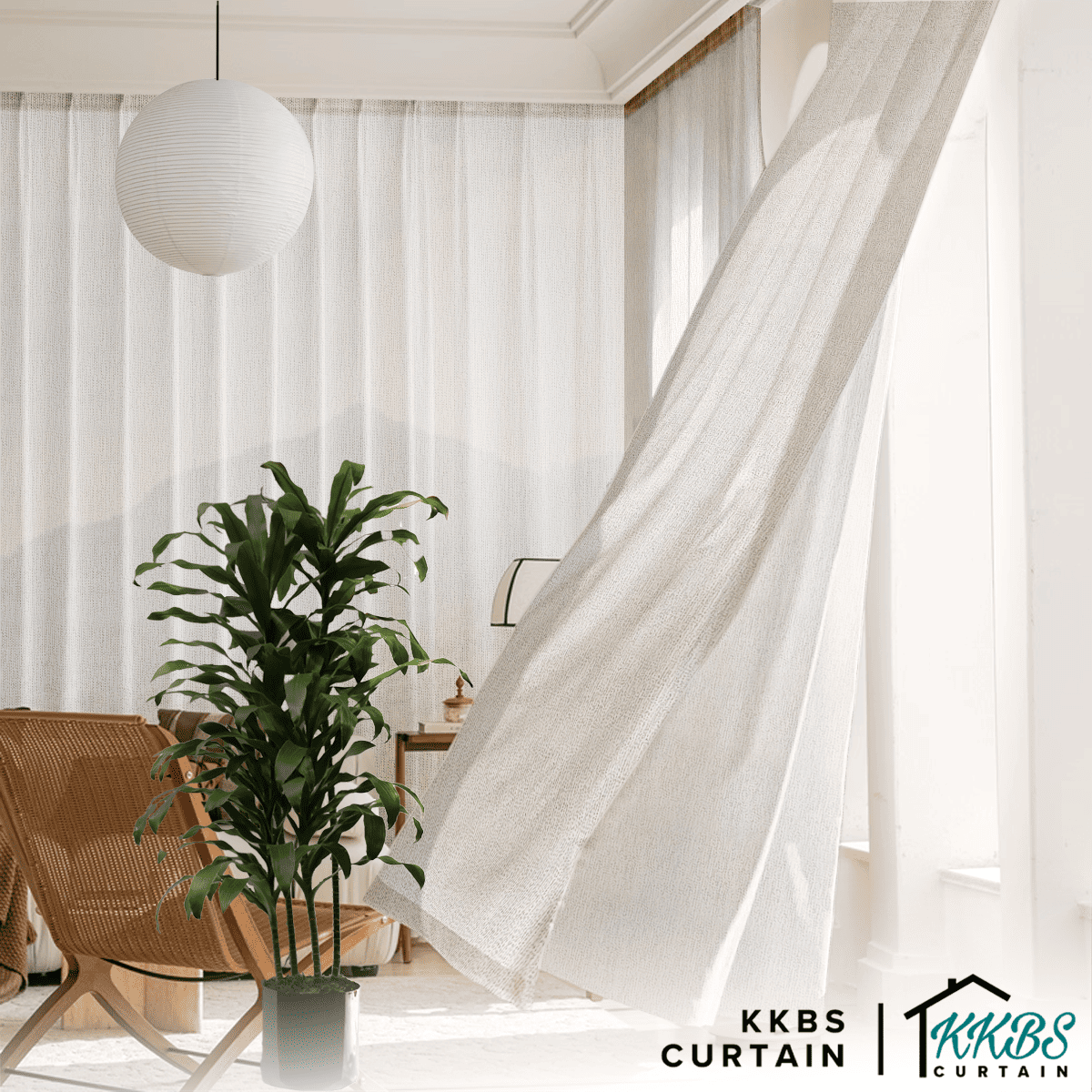 Momoka Sheer Curtain Custom Made