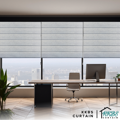 Luciano Semi Blackout Roman Blinds Custom Made Page 1