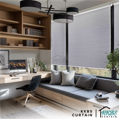 Boruto 38mm Blackout Honeycomb Blinds Custom Made