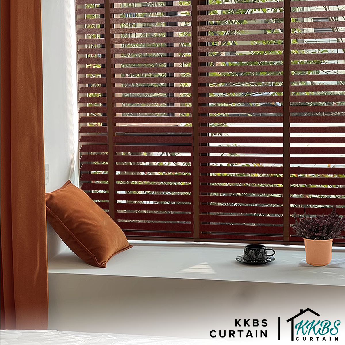 Tamayo 35mm Timber Blinds / Wooden Blinds Custom Made