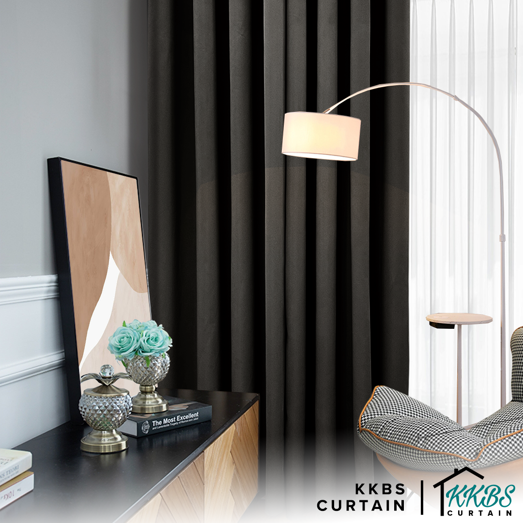 Canola 80%+ Blackout Curtain Minimalist Hook &amp; Eyelet