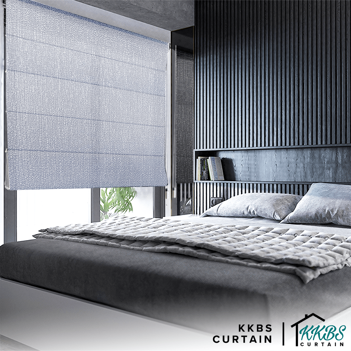 Luciano Semi Blackout Roman Blinds Custom Made Page 1