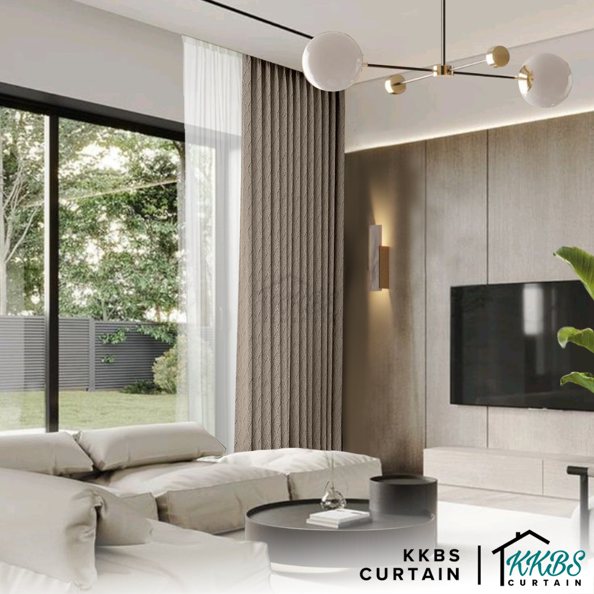 Kemallia Blackout Curtain Custom Made