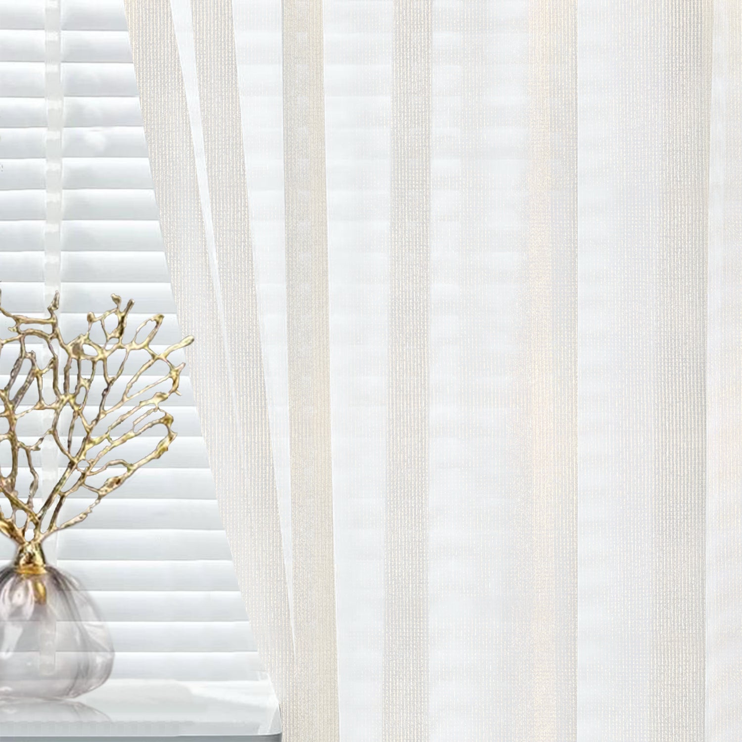 Corrine Sheer Curtain Custom Made