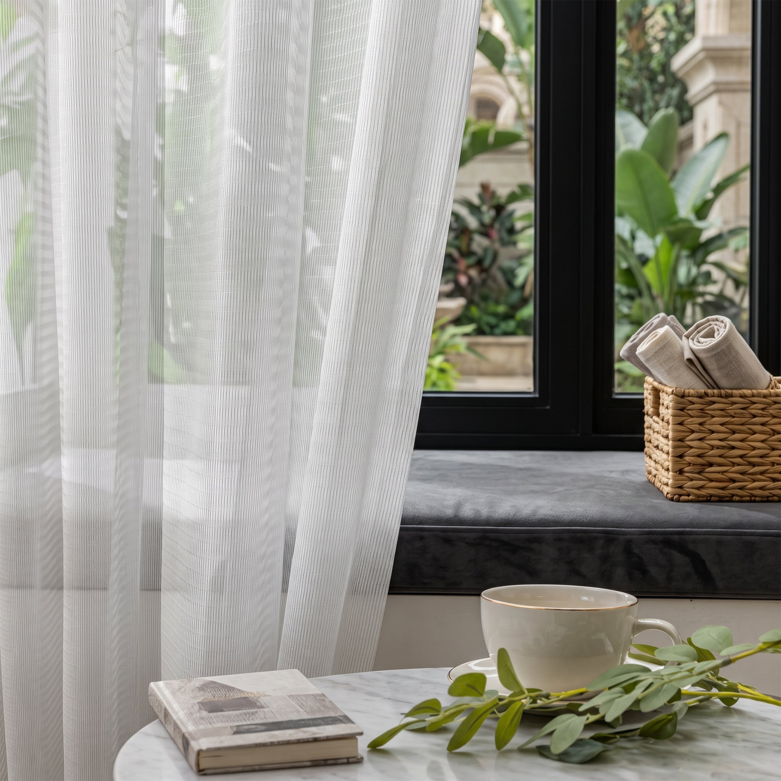 Joneko Sheer Curtain Custom Made