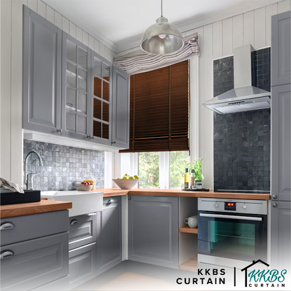 Nezuko 50mm Faux Wood Blinds Waterproof Custom Made