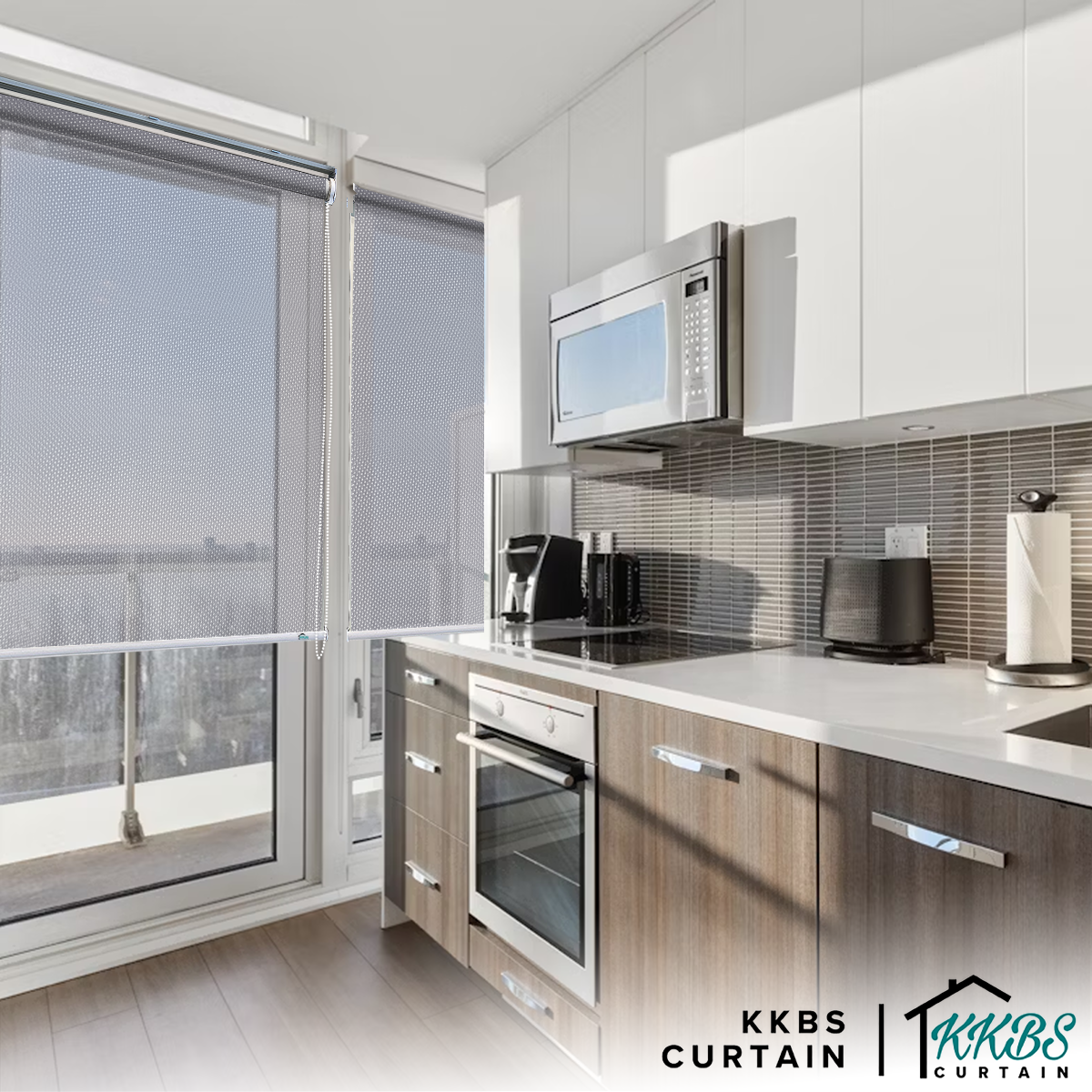 Enzono Sunscreen Roller Blinds Custom Made