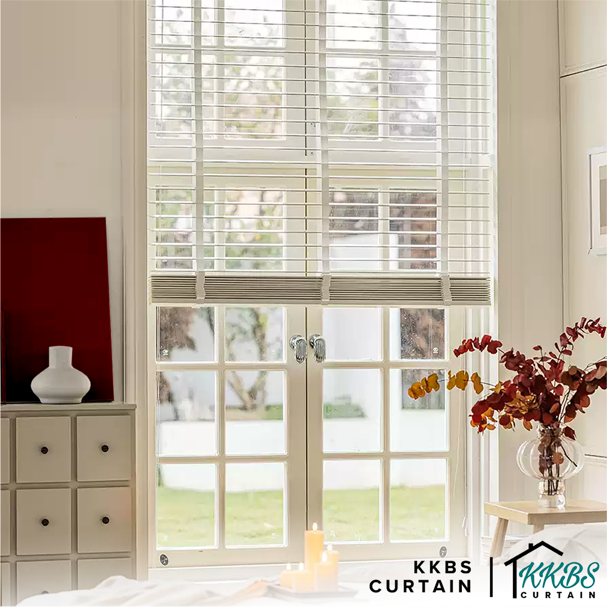 Calixto 50mm Timber Blinds / Wooden Blinds Custom Made