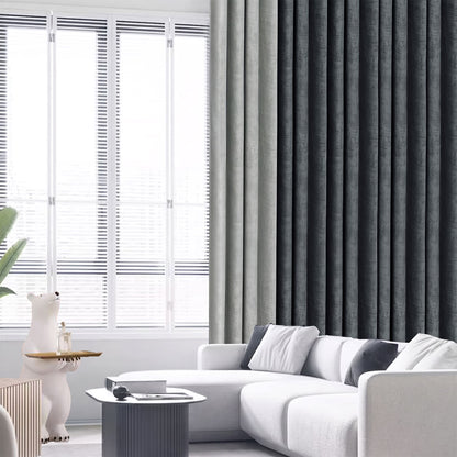 Jorica 85-95% Blackout Curtain Ready Made - Extra Width