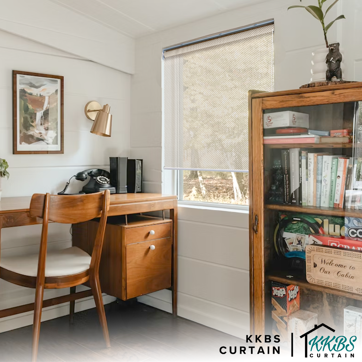 Akiko Sunscreen Roller Blinds Custom Made