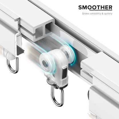 Audery Bendable Curve Curtain Track