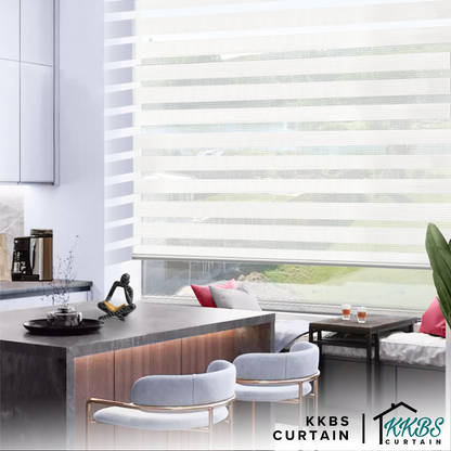 Santiago Semi Blackout Zebra Blinds Custom Made