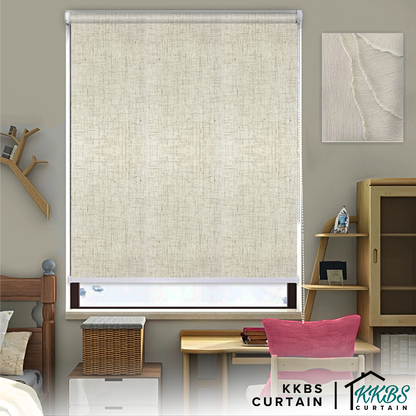 Rufino 100% Blackout Roller Blinds Custom Made