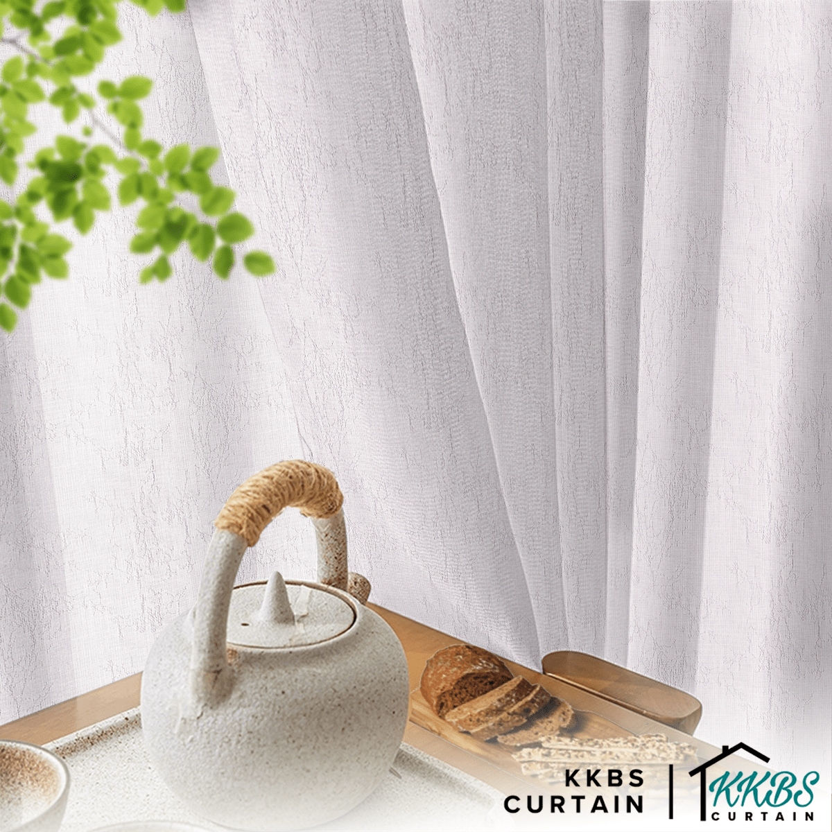 Hachita Sheer Curtain Custom Made