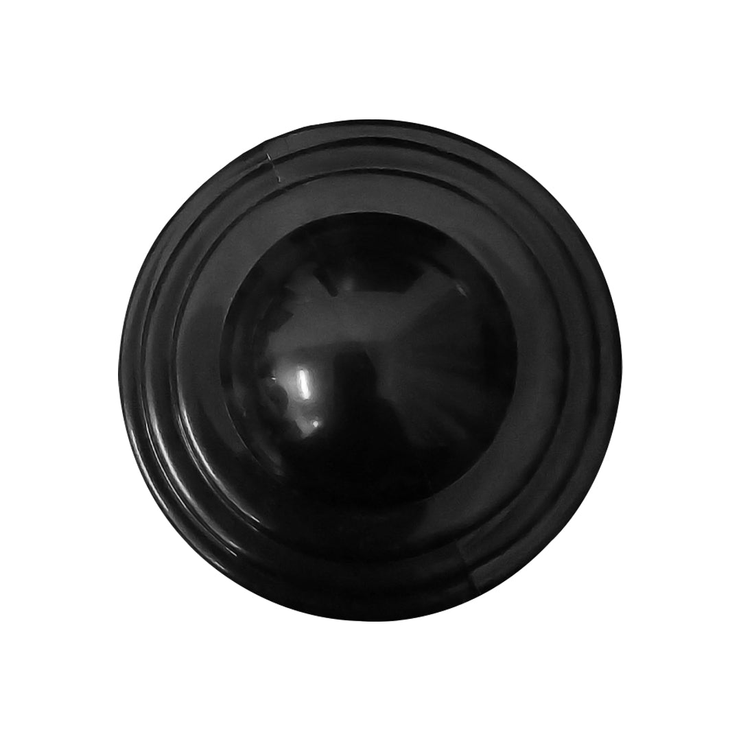 Morandy Curtain Rod End Cap Obsidian Black Colour