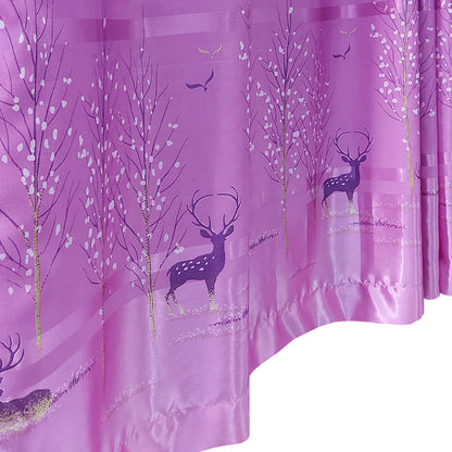 [BUY 1 FREE 1]  Derica Semi Blackout Curtain Ready Made