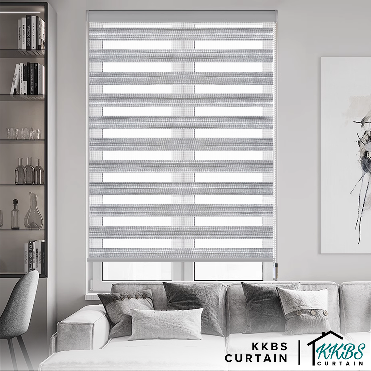 Harano 100% Blackout Zebra Blinds Custom Made