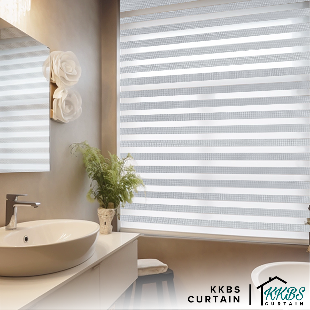 Francisco 100% Zebra Blinds Custom Made