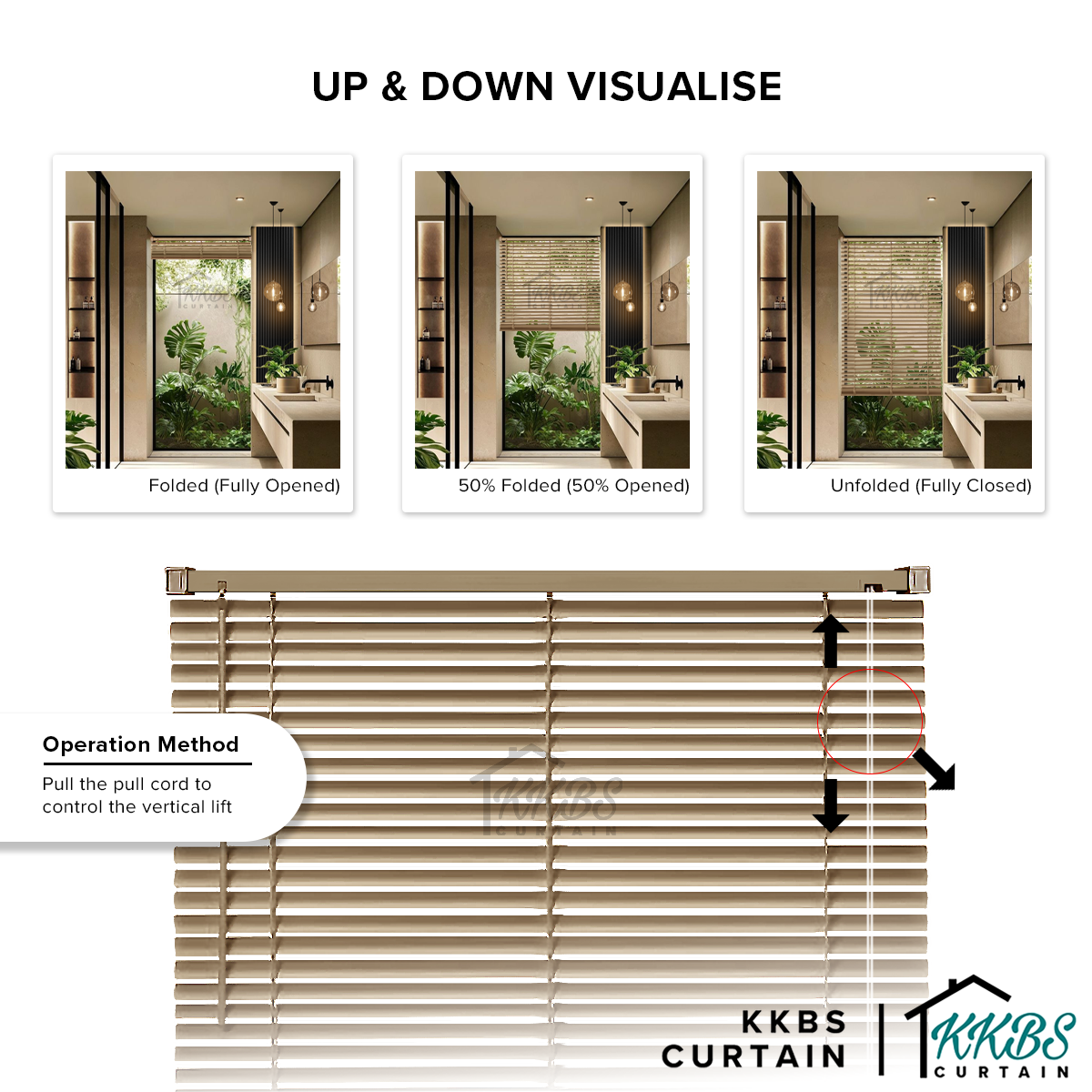 Rolezzo 25mm Venetian Blinds PVC Ready Made Complete Set