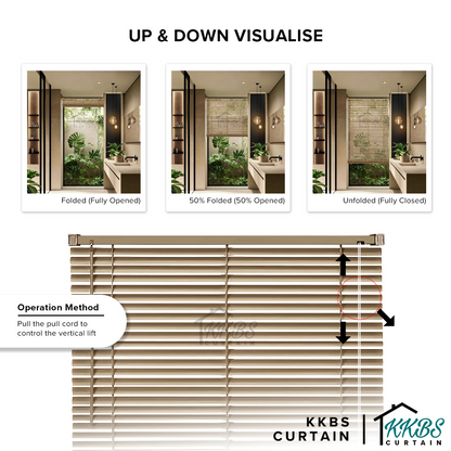 Rolezzo 25mm Venetian Blinds PVC Ready Made Complete Set