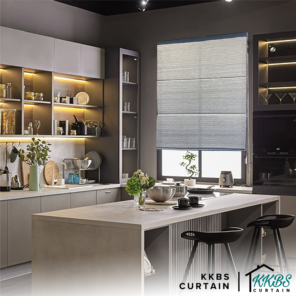 Luciano Semi Blackout Roman Blinds Custom Made Page 2