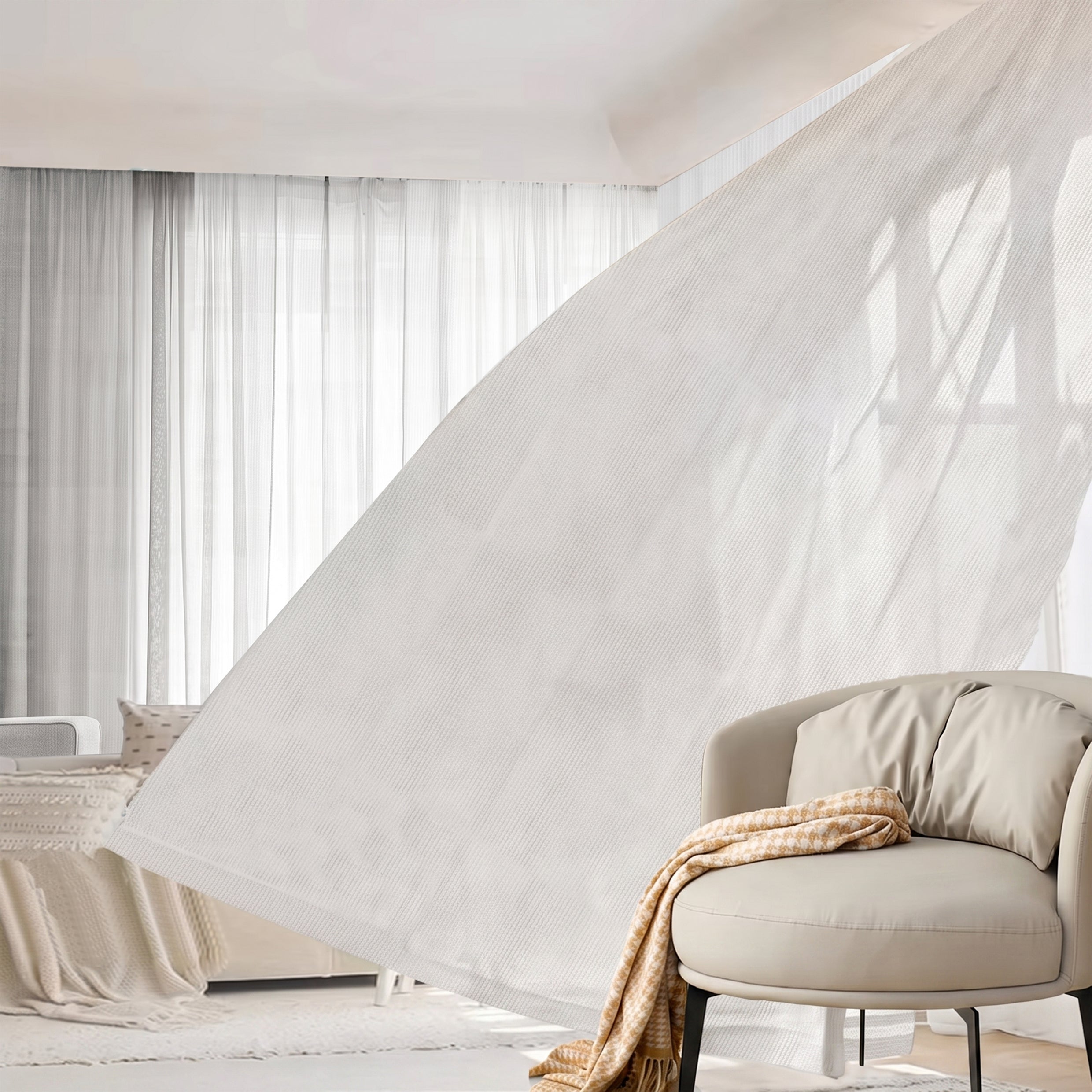 Corrine Sheer Curtain Custom Made