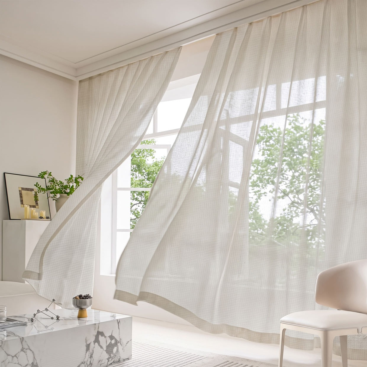 Doina Sheer Curtain Custom Made