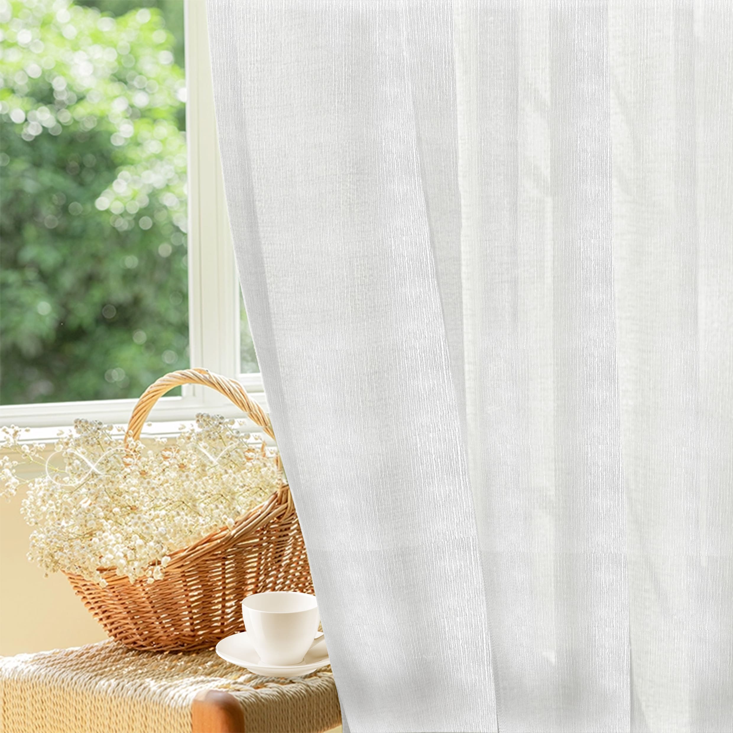 Cleore Sheer Curtain Custom Made