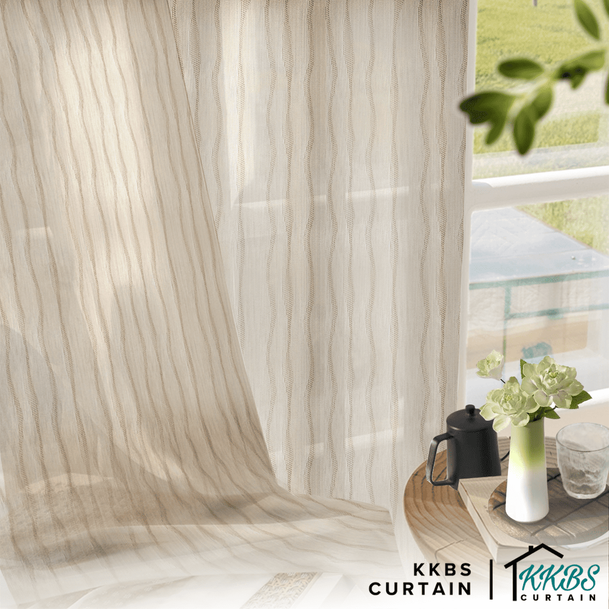 Nomina Sheer Curtain Custom Made
