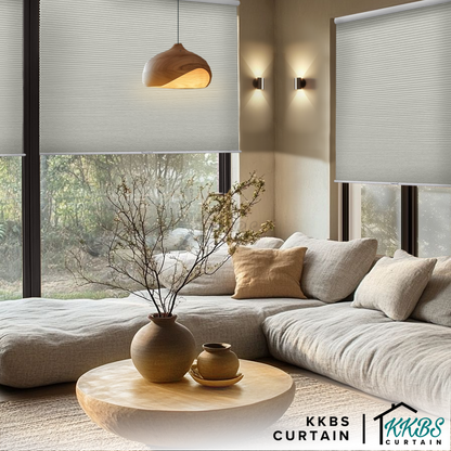 Renato 26mm Blackout Honeycomb Blinds Custom Made