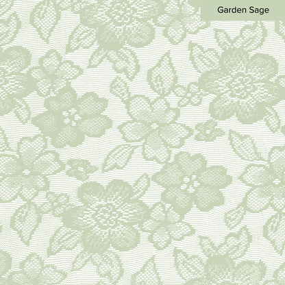 Camelia Lace Sheer Curtain Ready Made