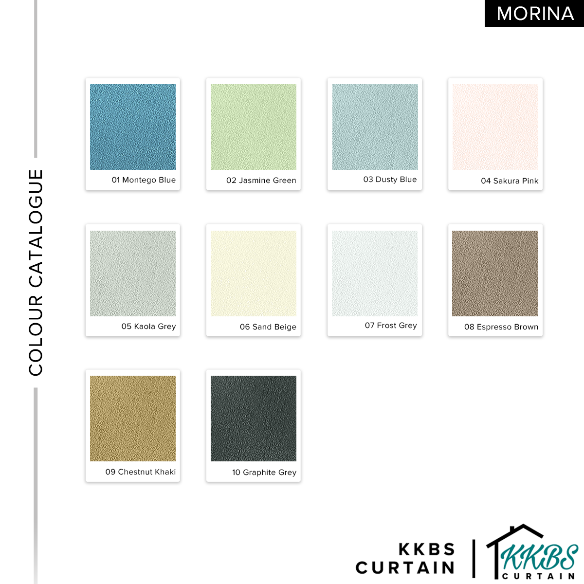 Morina 85-95% Blackout Curtain Ready Made Standard Width