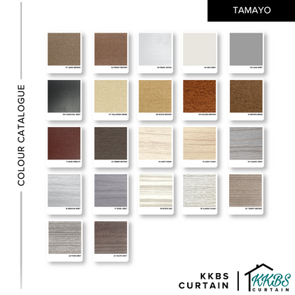 Tamayo 35mm Wooden Blinds Custom Made