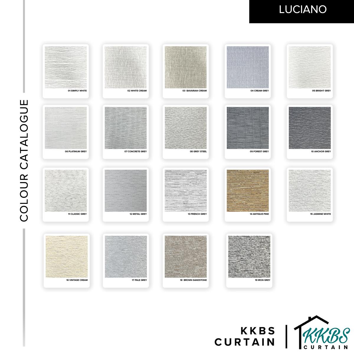 Luciano Semi Blackout Roman Blinds Custom Made Page 1