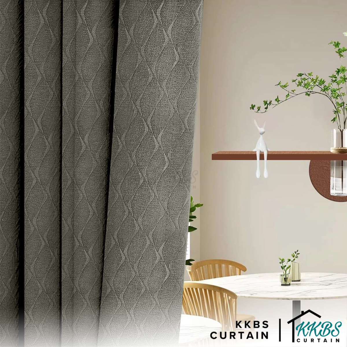 Kemallia Blackout Curtain Custom Made