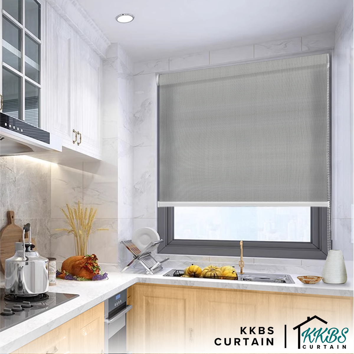 Navarro Sunscreen Roller Blinds Custom Made