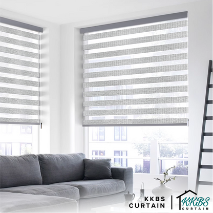 Antonio Blackout Zebra Blinds Custom Made