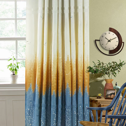 [BUY 1 FREE 1]  Derica Semi Blackout Curtain Ready Made