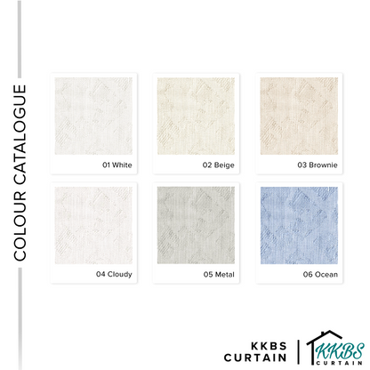 Yogita Sheer Curtain  Custom Made